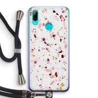Terrazzo N°9: Huawei P Smart (2019) Transparant Hoesje met koord