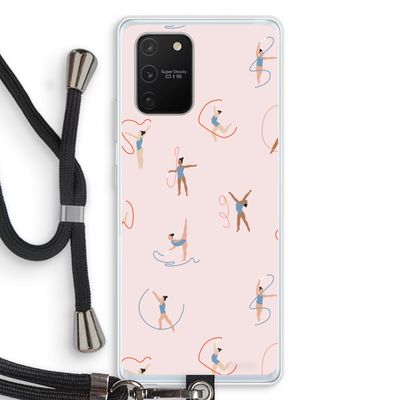 Dancing #3: Samsung Galaxy S10 Lite Transparant Hoesje met koord