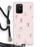 Dancing #3: Samsung Galaxy S10 Lite Transparant Hoesje met koord