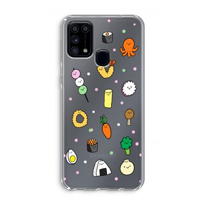 Happy bento friends: Samsung Galaxy M31 Transparant Hoesje