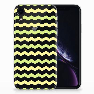 Apple iPhone Xr | TPU bumper | Waves Yellow