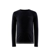Craft thermoshirt CORE Dry active Comfort jr zwart - thumbnail