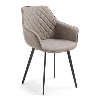 Kave Home Amira eetkamerstoel Taupe