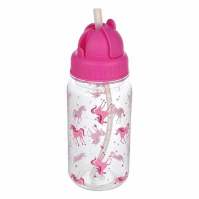 Fles met deksel en rietje Regatta RCE299-X75 Roze