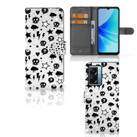 Telefoonhoesje met Naam OPPO A77 5G | A57 5G Silver Punk - thumbnail