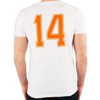 Cruyff - Holland Retro Uitshirt WK 1974 + Nummer 14