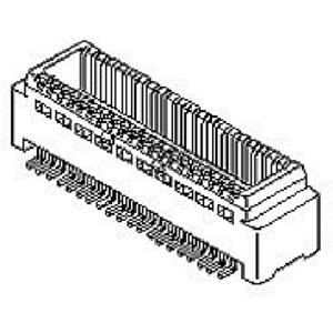 Molex 539160808 Mezzanineconnector Totaal aantal polen: 80 Rastermaat: 0.5 mm Inhoud: 1 stuk(s) Tape on Full reel