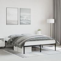 Bedframe metaal zwart 160x200 cm Bedframe metaal zwart 160x200 cm