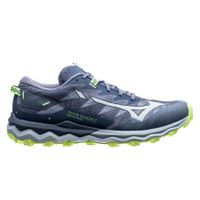 Mizuno Hardloopschoenen Wave Daichi 7 - Blauw/Blauw/Groen Vrouw - thumbnail