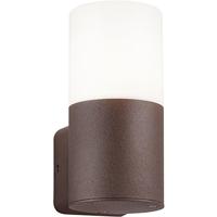 Roestkleurige LED Wandlamp Buiten - Aluminium E27 Spatwaterdicht IP44