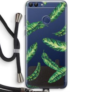 Lange bladeren: Huawei P Smart (2018) Transparant Hoesje met koord