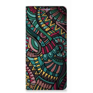 Motorola Moto G60s Hoesje met Magneet Aztec