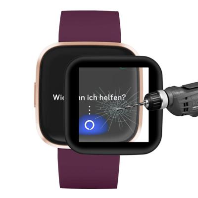 Voor Fitbit versa 2 (2019) ENKAY Hat-Prins 3D volledig scherm zachte TPU rand + zacht glas HD Screen Protector film