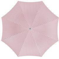Parasol - roze/wit - gestreept - D180 cm - UV-bescherming - incl. draagtas   - - thumbnail