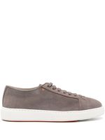 Santoni baskets en daim - Gris