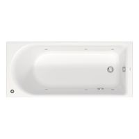 Whirlpool Duravit D-Neo Inbouw 170x75x48.5 cm Wit Duravit