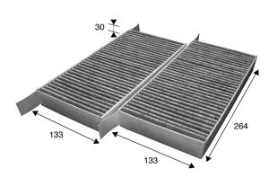 Interieurfilter CLIMFILTER PROTECT VALEO, u.a. für Renault