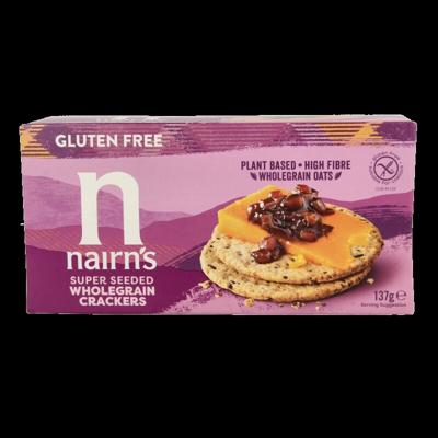 Nairns Oatcrackers super seeded 137 Gram Nairns Oatcrackers super seeded 137 Gram