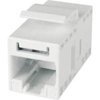 Telegärtner 100023168 RJ45-koppelstuk, niet-afgeschermd 100023168 RJ45, behuizing (koppeling) Wit 1 stuk(s)