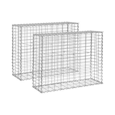 Gabion - 2 stuks. - 101 x 32 x 83 cm