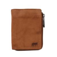 Bear Design Rits Portemonnee Gungun Cognac