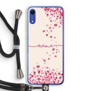 Hartjes en kusjes: Honor Play 8A Transparant Hoesje met koord