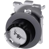 Siemens 3SU10604LF010AA0 3SU1060-4LF01-0AA0 Sleutelschakelaar Metalen frontring Sleutel Zandgrijs, Zilver 1 x 90 ° 1 stuk(s)