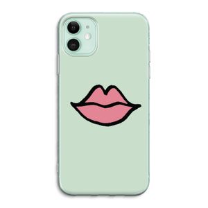 Kusje: iPhone 11 Transparant Hoesje