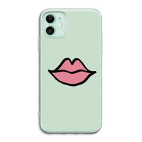 Kusje: iPhone 11 Transparant Hoesje