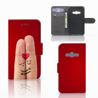 Samsung Galaxy Xcover 3 | Xcover 3 VE | Wallet Case | met Pasjes | Liefde - Origineel Romantisch Cadeau