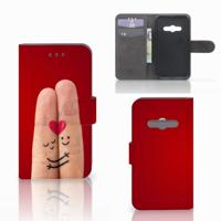 Samsung Galaxy Xcover 3 | Xcover 3 VE | Wallet Case | met Pasjes | Liefde - Origineel Romantisch Cadeau