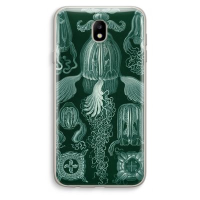 Haeckel Cubomedusae: Samsung Galaxy J7 (2017) Transparant Hoesje