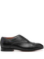 Santoni chaussures oxford à lacets - Noir - thumbnail