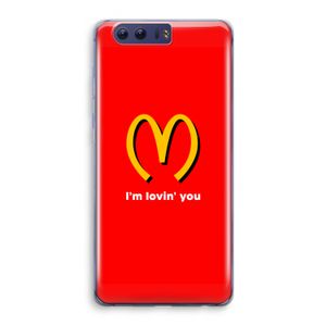 I'm lovin' you: Honor 9 Transparant Hoesje