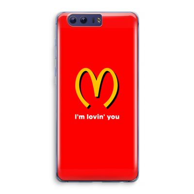 I'm lovin' you: Honor 9 Transparant Hoesje
