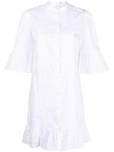 See by Chloé robe-chemise à manches longues - Blanc