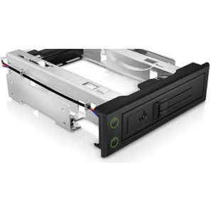 ICY BOX IB-166SSK-B mobile rack 3,5 SATA trayless