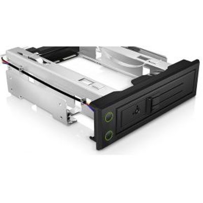 ICY BOX IB-166SSK-B mobile rack 3,5 SATA trayless