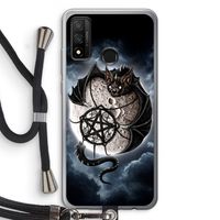 Volle maan: Huawei P Smart (2020) Transparant Hoesje met koord