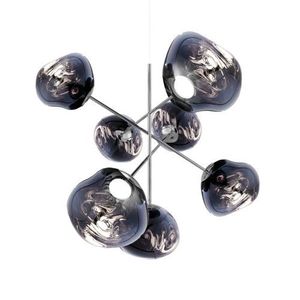 Tom Dixon Melt Large Chandelier LED Hanglamp - Smoke