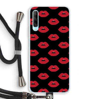 Lips: Huawei P Smart Pro Transparant Hoesje met koord
