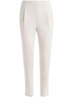 alice + olivia pantalon en satin Jessie à coupe slim - Blanc - thumbnail