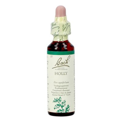 Bach Flower Remedie 15 Holly 20ml