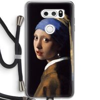 The Pearl Earring: LG V30 Transparant Hoesje met koord