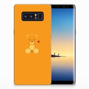 Samsung Galaxy Note 8 Telefoonhoesje met Naam Baby Beer