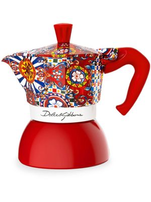 Dolce & Gabbana x Bialetti cafetière Moka Induction - Rouge