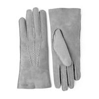 Sheepskin glove ladies grey