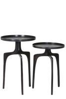 Light & Living Bijzettafel 'Pano' Set van 2 stuks, brons