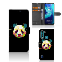 Motorola G8 Power Lite Leuk Hoesje Panda Color - thumbnail