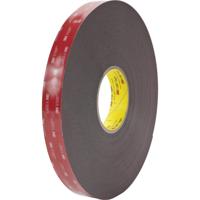 3M 5962F/1933 Dubbelzijdige tape Zwart (l x b) 33 m x 19 mm 1 stuk(s)